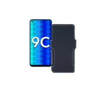 Купить - чехол для смартфона  Чехол-книга из экокожи для телефона Honor 9c Черный матовый