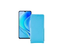 Купить - чехол для смартфона  Чехол-флип из экокожи для телефона Huawei Nova Y70 Голубой