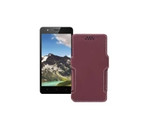 Купить - чехол для смартфона  Чехол-книга из экокожи для телефона TP-Link Neffos C5a Бордовый