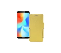 Купить - чехол для смартфона  Чехол-книга из экокожи для телефона TP-Link Neffos C9a Золотой
