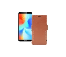 Купить - чехол для смартфона  Чехол-книга из экокожи для телефона TP-Link Neffos C9a Коричневый