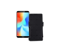 Купить - чехол для смартфона  Чехол-книга из экокожи для телефона TP-Link Neffos C9a Черный ромб