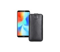 Купить - чехол для смартфона  Вытяжка из экокожи для телефона TP-Link Neffos C9a Черный