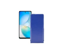 Купить - чехол для смартфона  Чехол-флип из экокожи для телефона Infinix Hot 12 Синий