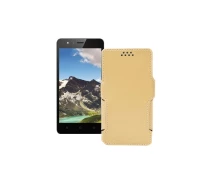 Купить - чехол для смартфона  Чехол-книга из экокожи для телефона TP-Link Neffos C5a Бежевый