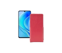 Купить - чехол для смартфона  Чехол-флип из экокожи для телефона Huawei Nova Y70 Красный