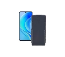 Купить - чехол для смартфона  Чехол-флип из экокожи для телефона Huawei Nova Y70 Черный матовый
