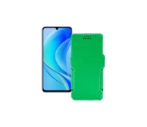 Купить - чехол для смартфона  Чехол-книга из экокожи для телефона Huawei Nova Y70 Зеленый