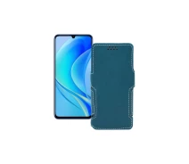 Купить - чехол для смартфона  Чехол-книжка из экокожи для телефона Huawei Nova Y70 Тм. Бирюзовый