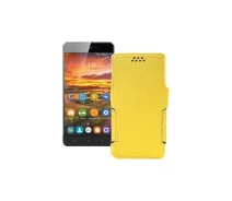 Купить - чехол для смартфона  Чехол-книга из экокожи для телефона S-Tell M510 Желтый