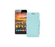 Купить - чехол для смартфона  Чехол-книга из экокожи для телефона S-Tell M510 Небесный