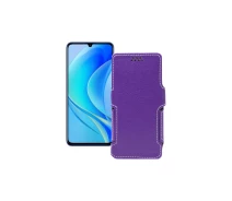 Купить - чехол для смартфона  Чехол-книга из экокожи для телефона Huawei Nova Y70 Фиолетовый