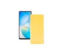 Купить - чехол для смартфона  Чехол-флип из экокожи для телефона Infinix Hot 12 Желтый