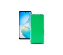 Купить - чехол для смартфона  Чехол-флип из экокожи для телефона Infinix Hot 12 Зеленый