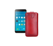 Купить - чехол для смартфона  Вытяжка из кожи для телефона Meizu M1 Note Красный