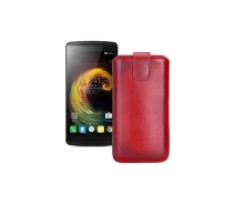 Купить - чехол для смартфона  Вытяжка из кожи для телефона Lenovo X3 lite Pro (A7010a48) Красный