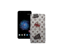 Купить - чехол для смартфона  Чехол-флип из экокожи для телефона S-Tell P771 Луи-Витон-белый