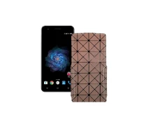 Купить - чехол для смартфона  Чехол-флип из экокожи для телефона S-Tell P771 Коричневый ромб