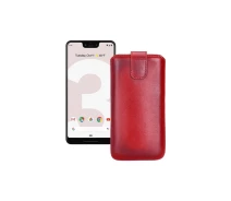 Купить - чехол для смартфона  Вытяжка из кожи для телефона Google Pixel 3 XL Красный