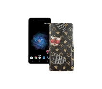 Купить - чехол для смартфона  Чехол-флип из экокожи для телефона S-Tell P771 Луи-Витон-коричневый