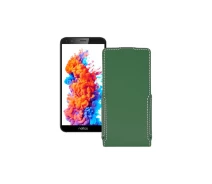 Купить - чехол для смартфона  Чехол-флип из экокожи для телефона TP-Link Neffos C5 Plus Темно-зеленый
