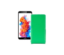 Купить - чехол для смартфона  Чехол-флип из экокожи для телефона TP-Link Neffos C5 Plus Зеленый