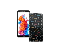 Купить - чехол для смартфона  Чехол-флип из экокожи для телефона TP-Link Neffos C5 Plus Фэшн черный