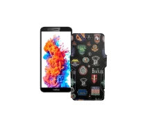 Купить - чехол для смартфона  Чехол-книга из экокожи для телефона TP-Link Neffos C5 Plus Битлз