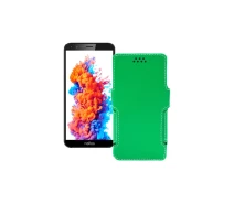 Купить - чехол для смартфона  Чехол-книга из экокожи для телефона TP-Link Neffos C5 Plus Зеленый