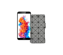 Купить - чехол для смартфона  Чехол-книга из экокожи для телефона TP-Link Neffos C5 Plus Серый ромб