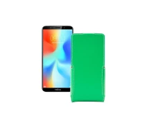 Купить - чехол для смартфона  Чехол-флип из экокожи для телефона TP-Link Neffos C9a Зеленый