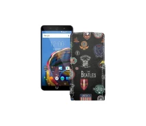 Купить - чехол для смартфона  Чехол-флип из экокожи для телефона Wileyfox Swift 2x Битлз