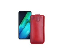 Купить - чехол для смартфона  Вытяжка из экокожи для телефона Infinix Note 12 VIP Красный