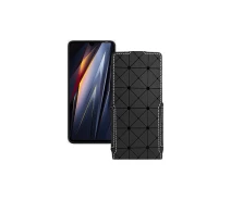 Купить - чехол для смартфона  Чехол-флип из экокожи для телефона Tecno Pova 4 Pro Черный ромб