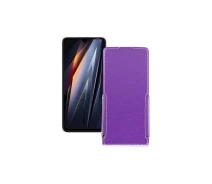Купить - чехол для смартфона  Чехол-флип из экокожи для телефона Tecno Pova 4 Pro Фиолетовый