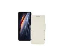 Купить - чехол для смартфона  Чехол-книга из экокожи для телефона Tecno Pova 4 Pro Белый
