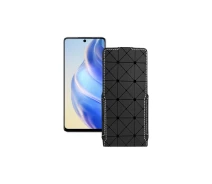 Купить - чехол для смартфона  Чехол-флип из экокожи для телефона Infinix Zero 5G 2023 Черный ромб