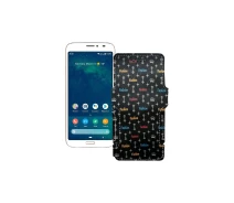 Купить - чехол для смартфона  Чехол-книга из экокожи для телефона Doro 8080 Фэшн черный