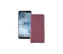 Купить - чехол для смартфона  Чехол-флип из экокожи для телефона Hafury A7 Бордовый