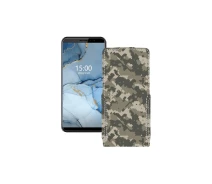 Купить - чехол для смартфона  Чехол-флип из экокожи для телефона Hafury A7 Хаки-зеленый