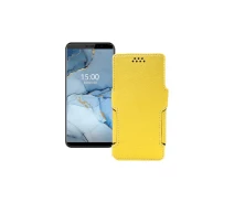 Купить - чехол для смартфона  Чехол-книга из экокожи для телефона Hafury A7 Желтый