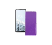 Купить - чехол для смартфона  Чехол-флип из экокожи для телефона Tecno Pop 6 Pro Фиолетовый