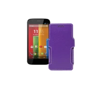 Купить - чехол для смартфона  Чехол-книга из экокожи для телефона Motorola Moto G XT1031 Фиолетовый
