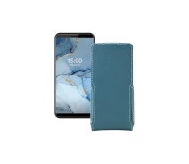 Купить - чехол для смартфона  Чехол-флип из экокожи для телефона Hafury A7 Тм. Бирюзовый