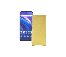 Купить - чехол для смартфона  Чехол-флип из экокожи для телефона Cubot P80 Золотой