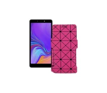 Купить - чехол для смартфона  Чехол-книга из экокожи для телефона Tecno Pop 2 Plus Розовый ромб