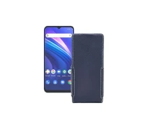 Купить - чехол для смартфона  Чехол-флип из экокожи для телефона Cubot P80 Черный глянец