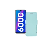 Купить - чехол для смартфона  Чехол-книга из экокожи для телефона Tecno Spark 6 Air Небесный