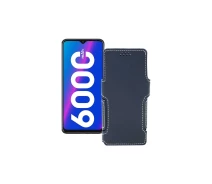 Купить - чехол для смартфона  Чехол-книга из экокожи для телефона Tecno Spark 6 Air Черный глянец