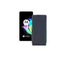 Купить - чехол для смартфона  Чехол-флип из экокожи для телефона Motorola Edge 20 Черный матовый